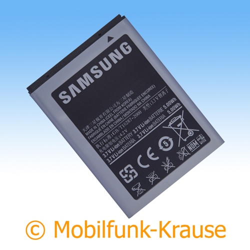Original Akku für Samsung GT-S5839i / S5839i 1350mAh Li-Ionen (EB494358VU)
