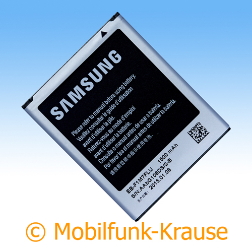 Original Akku für Samsung GT-I8200N / I8200N 1500mAh Li-Ionen (EB-F1M7FLU)