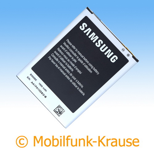 Original Akku für Samsung Galaxy S 4 Mini 1900mAh Li-Ionen (B500BE)