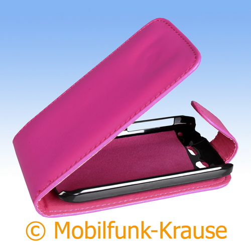 Flip Case für HTC Desire S (Pink)
