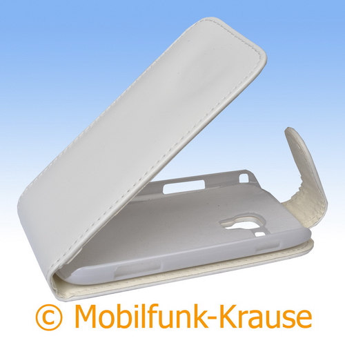 Flip Case für Samsung GT-S7562 / S7562 (Weiß)