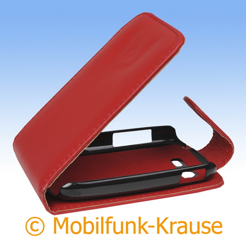 Flip Case für Samsung GT-S5282 / S5282 (Rot)