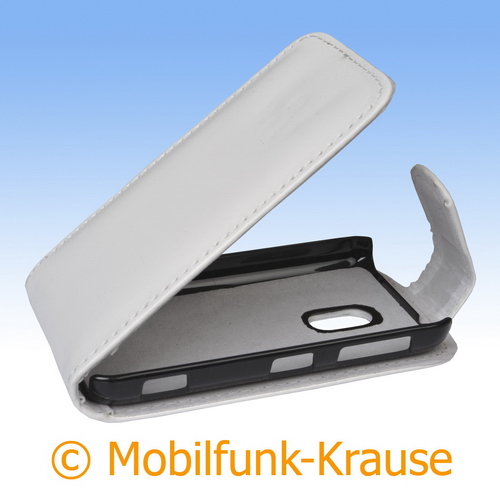 Flip Case für Nokia Lumia 620 (Weiß)