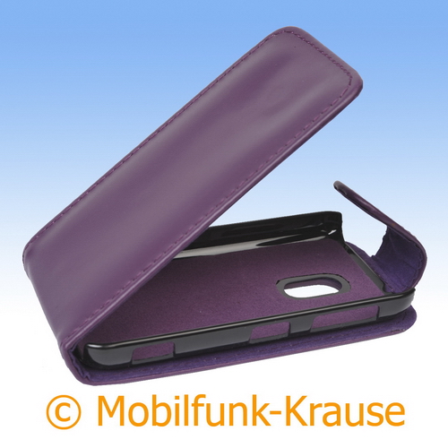 Flip Case für Nokia Lumia 620 (Violett)