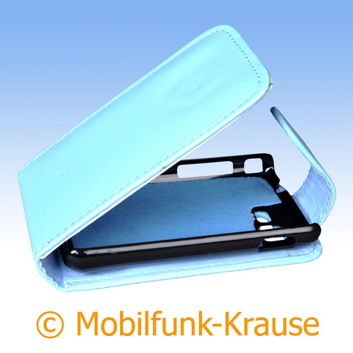 Flip Case für Samsung GT-S5222 / S5222 (Türkis)