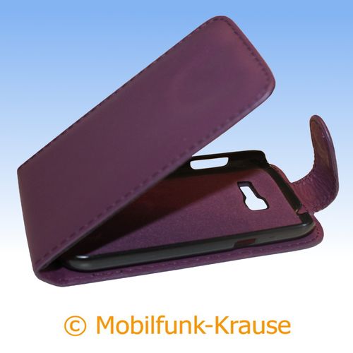 Flip Case für Samsung GT-S7390 / S7390 (Violett)