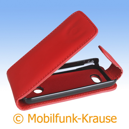Flip Case für Nokia 208 (Rot)