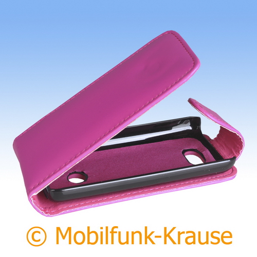 Flip Case für Nokia 208 (Pink)