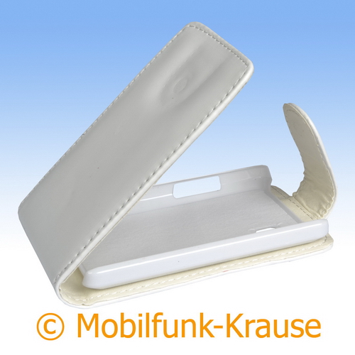 Flip Case für LG T385 (Weiß)