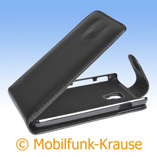 Flip Case für LG P710 Optimus L7 II (Schwarz)