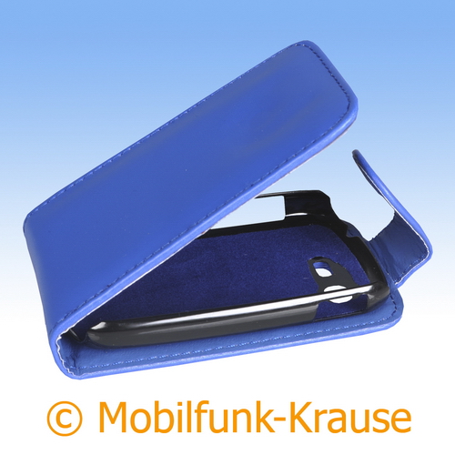 Flip Case für Samsung GT-S5282 / S5282 (Blau)