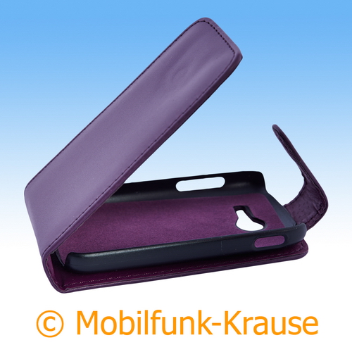 Flip Case für Samsung SM-G110H / G110H (Violett)
