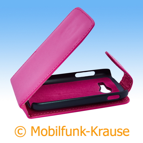 Flip Case für Samsung SM-G110H / G110H (Pink)