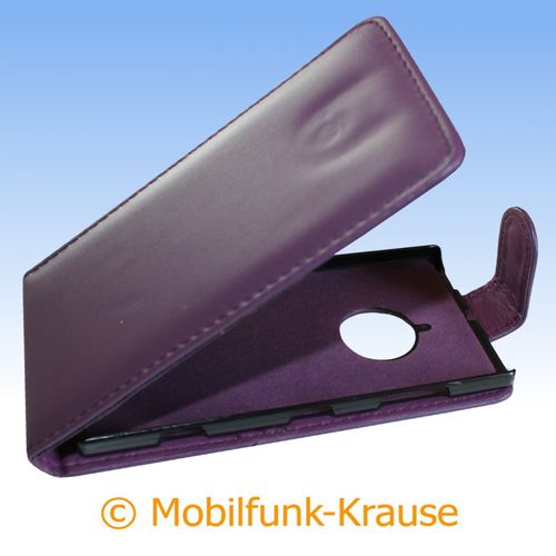 Flip Case für Nokia Lumia 830 (Violett)