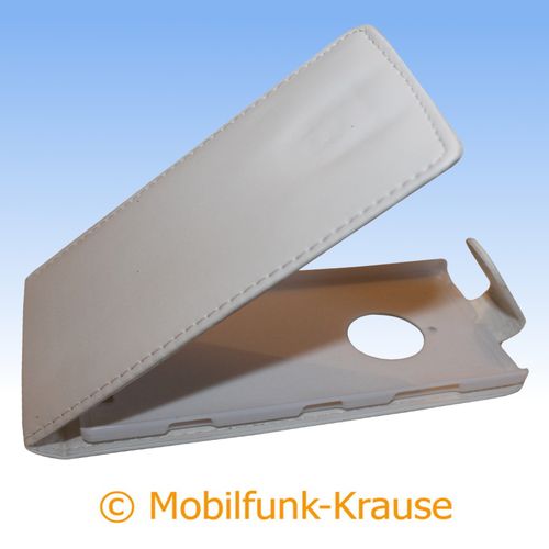 Flip Case für Nokia Lumia 830 (Weiß)