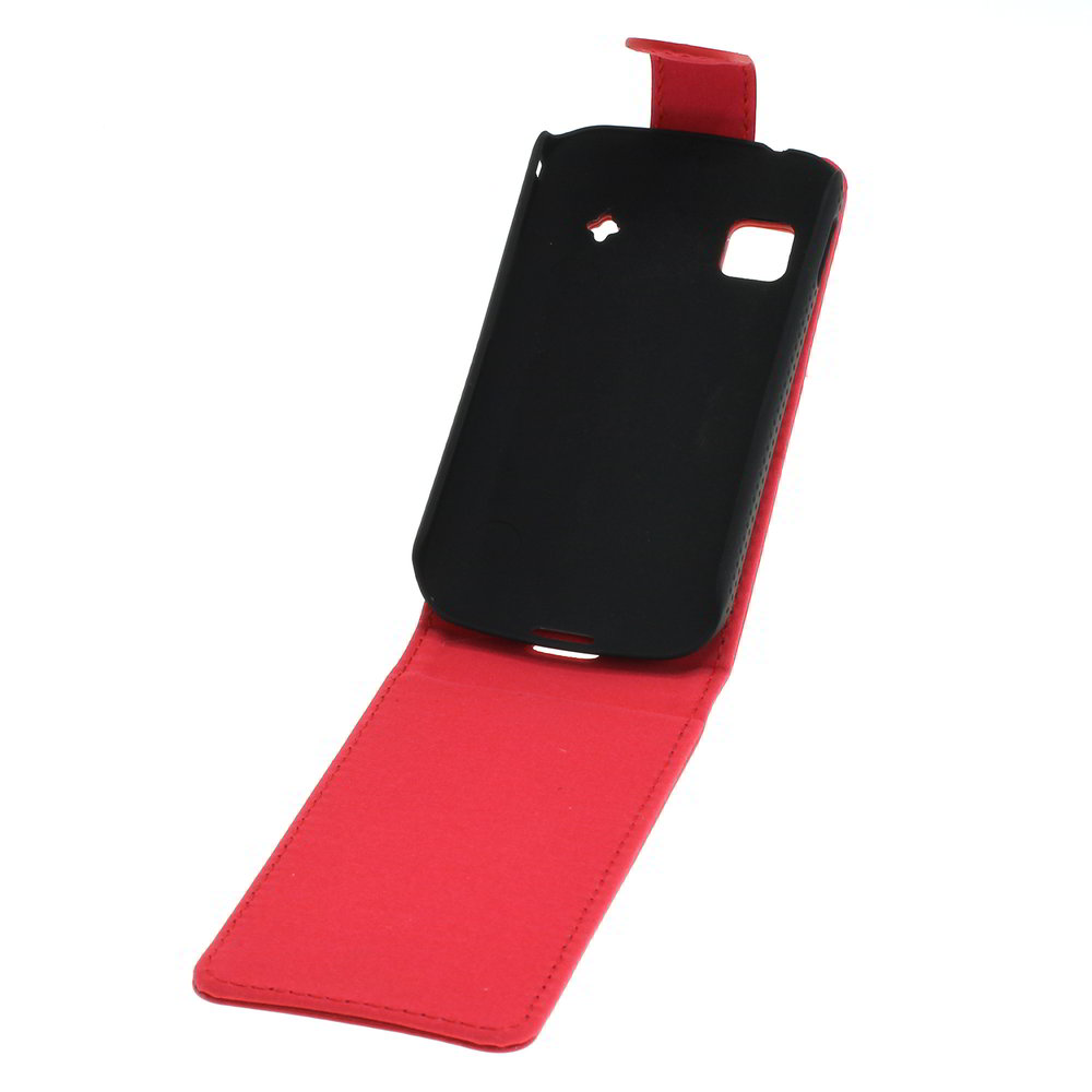 Flip Case für Samsung Galaxy Gio (Rot)