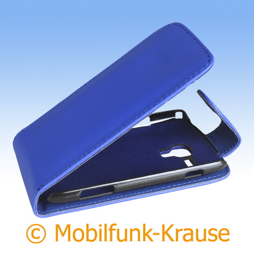 Flip Case für Samsung GT-S7562 / S7562 (Blau)