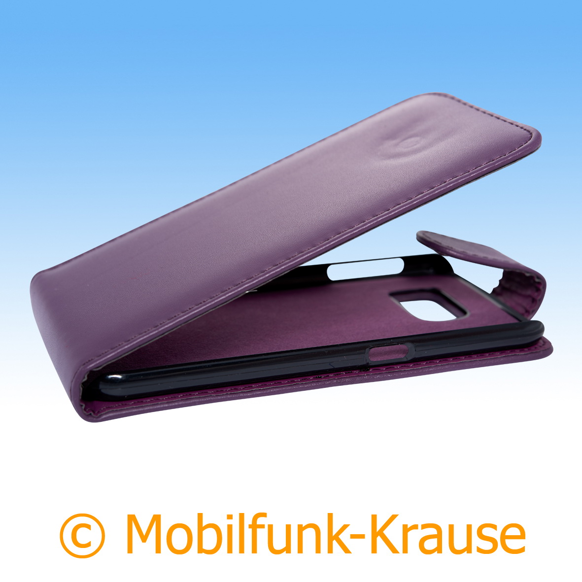 Flip Case für Samsung SM-G920F / G920F (Violett)