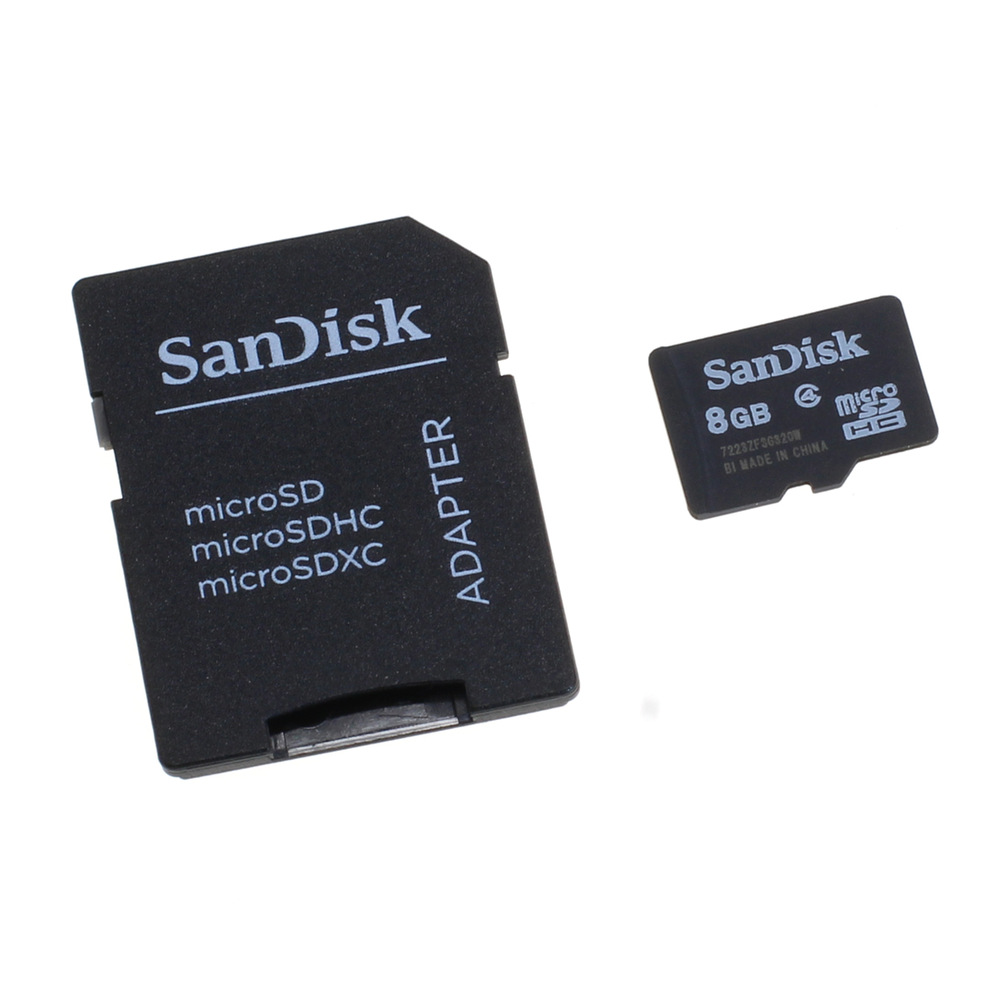 Speicherkarte SanDisk microSD 8GB für Samsung GT-I8200N / I8200N
