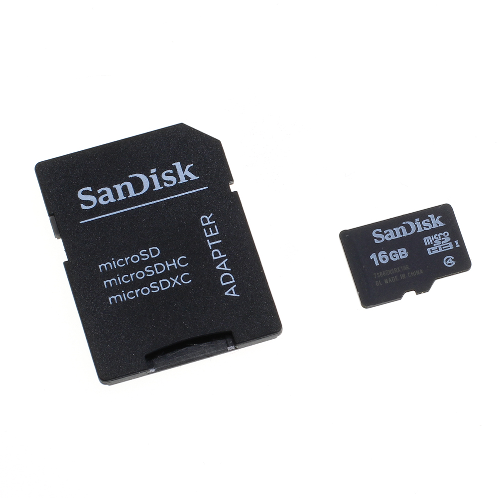 Speicherkarte SanDisk microSD 16GB für Samsung GT-S5260 / S5260